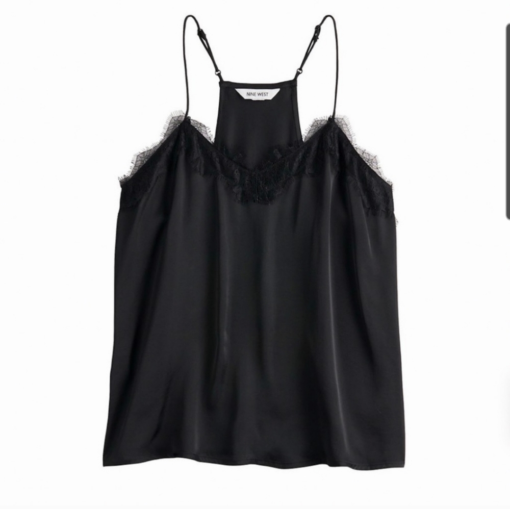Nine West lace strappy tank